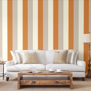 Stripe Wallpaper Orange