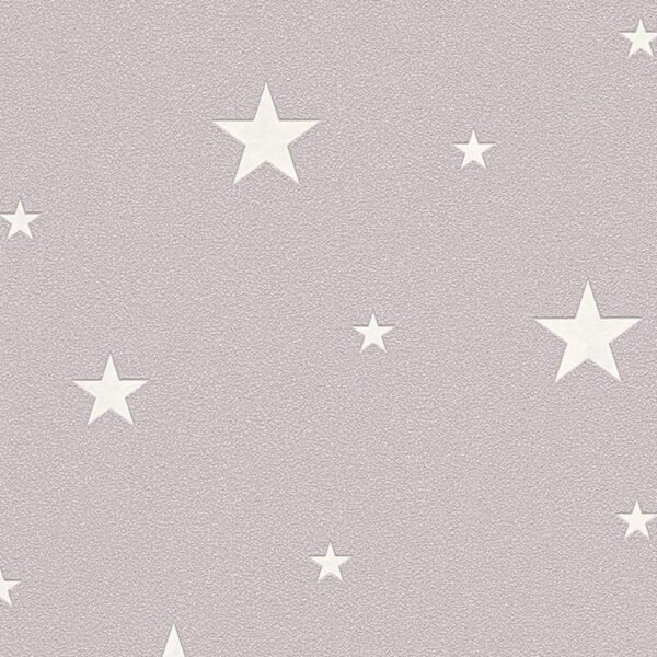 Glow in the Dark Stars Wallpaper Taupe AS Creation 32440-2