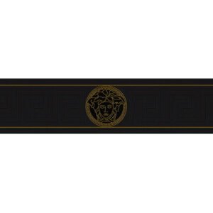 Versace Black Greek Key Border 935224