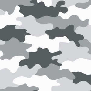 Grey Camouflage Army Wallpaper - World of Wallpaper AF0019