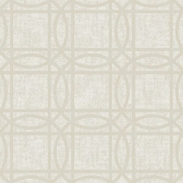 Kiss Foil Geometric Wallpaper Cream Gold Arthouse 903205