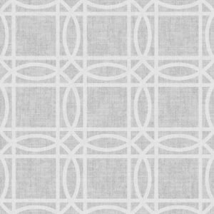 Kiss Foil Geometric Wallpaper Grey Silver Arthouse 903203