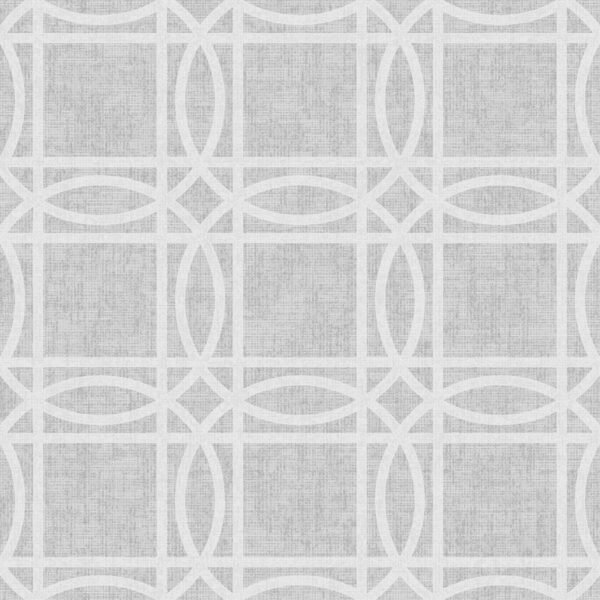 Kiss Foil Geometric Wallpaper Grey Silver Arthouse 903203