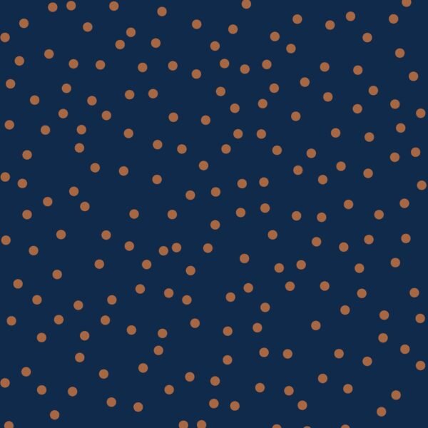 Confetti Wallpaper Navy / Copper Graham and Brown 108561