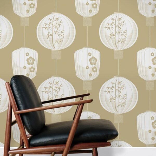 Lucky Lantern Wallpaper Seagrass Mini Moderns AZDPT045SE