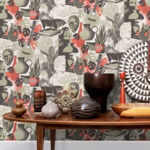 Art Room Wallpaper British Lichen Mini Moderns AZDPT032BL