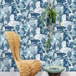 Art Room Wallpaper Chalkhill Blue Mini Moderns AZDPT032CB