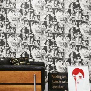 True Romance Wallpaper Welsh Slate Mini Moderns AZDPT031WS