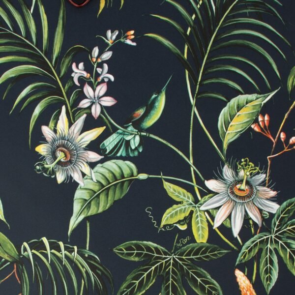 Superfresco Easy Adilah Floral Wallpaper Dark Graham and Brown 106976