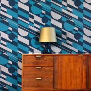 P.L.U.T.O. Wallpaper Lido and Copper Mini Moderns AZDPT027LI