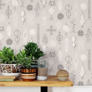 Equinox Wallpaper Stone Mini Moderns AZDPT026ST