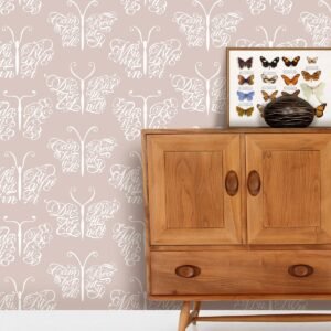 Camberwell Beauty Wallpaper Stone Mini Moderns AZDPT018ST