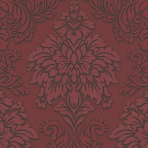 Lizzy London Baroque Damask Wallpaper Red AS Creation 36898-3