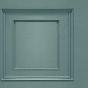 Oliana Panel Wallpaper Soft Teal Belgravia 8489