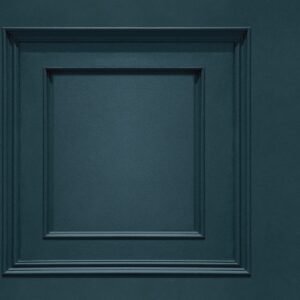 Oliana Panel Wallpaper Navy Belgravia 8491