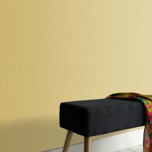 Elle Decoration Plain Textured Wallpaper Gold 1017120