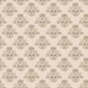 Grunge Collection Wallpaper Grunge Logo Beige Galerie G45367