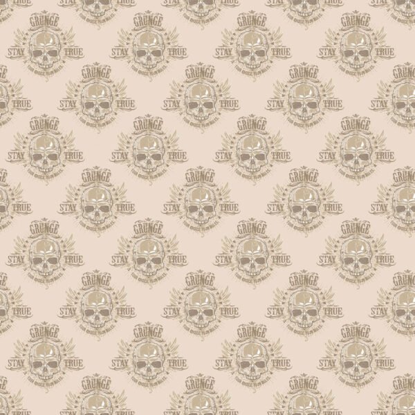 Grunge Collection Wallpaper Grunge Logo Beige Galerie G45367