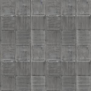 Grunge Collection Wallpaper Steel Plates Charcoal Galerie G45333