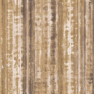 Grunge Collection Wallpaper Corrugated Metal Gold Galerie G45357