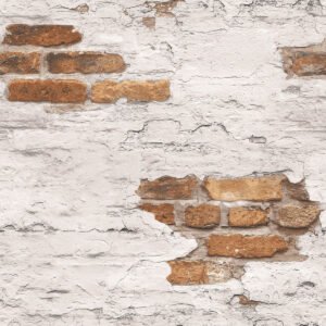 Grunge Collection Wallpaper Exposed Brick Ochre Galerie G45352