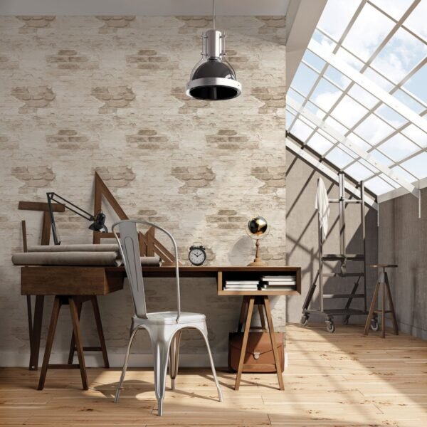 Grunge Collection Wallpaper Exposed Brick Beige Galerie G45355