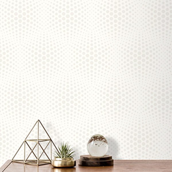 Galactik Wallpaper Cluster White Muriva J506-00