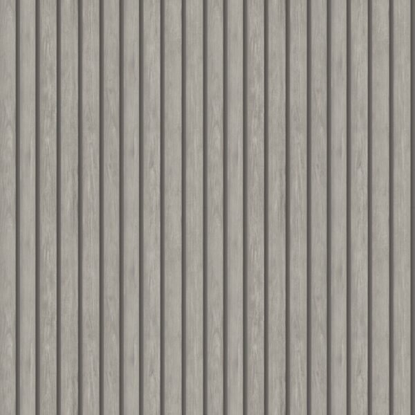 Wood Slat Wallpaper Grey Holden 13133