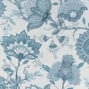 Krisha Paisley Wallpaper Teal / Grey Arthouse 921604