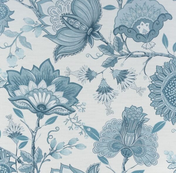 Krisha Paisley Wallpaper Teal / Grey Arthouse 921604