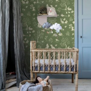 Apelviken 2 Ivar Wallpaper Green Galerie 44131