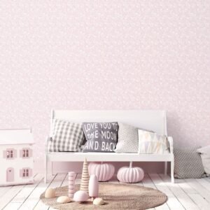 Tiny Tots 2 Koala Leaf Wallpaper Pink Galerie G78382