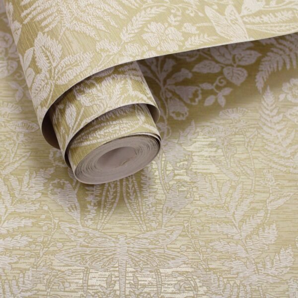 Alchemy Wallpaper Collection Loxley Ochre and Gold Holden 65800