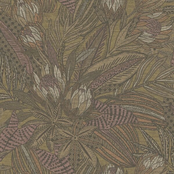 Alchemy Wallpaper Collection Susara Ochre Holden 65820