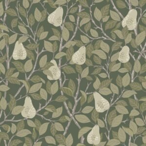 Sommarang Pirum Wallpaper Green Galerie S13105