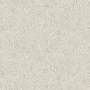 Sommarang Wilma Wallpaper White Galerie S13125