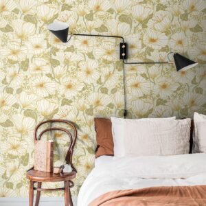 Sommarang Matilda Wallpaper Gold Galerie S65111