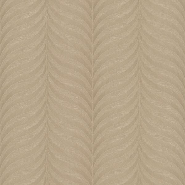 Organic Feather Wallpaper Gold Mica Effect Grandeco EE1305