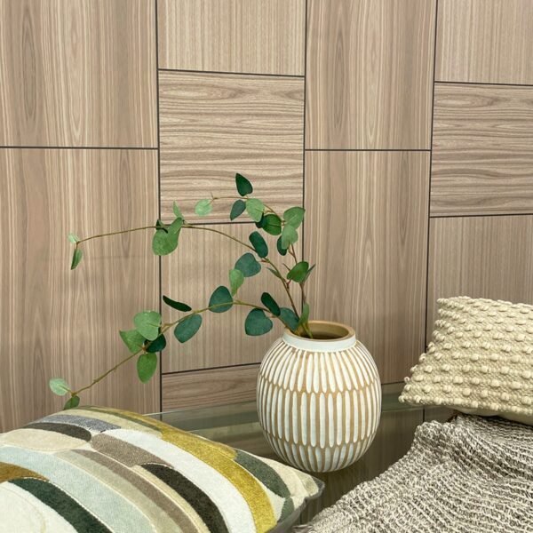 Rivington Wood Panel Wallpaper Pale Oak Belgravia 2511