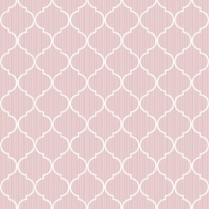 Cottage Chic Cancello Green Wallpaper Galerie Pink 84019