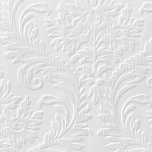 Luxury Damask Paintable Textured Vinyl Wallpaper Anaglypta RD80027