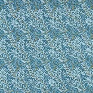 William Morris Willow Boughs Fabric Denim F1679/01 - By The Metre