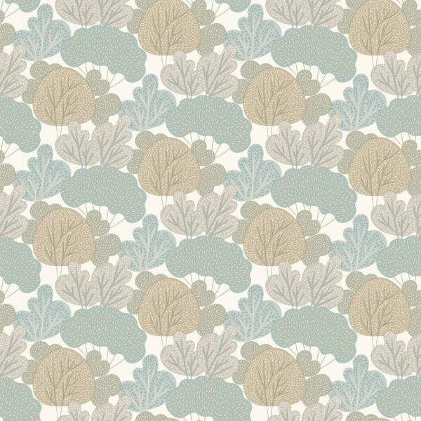 My Kingdom Wood Grove Sage & Taupe Wallpaper Muriva A96804