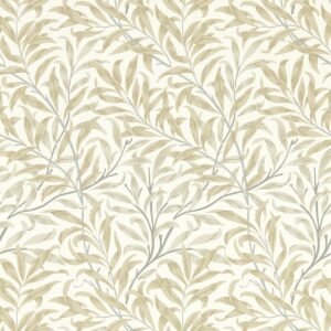 William Morris Willow Boughs Wallpaper Linen Grey W0172/3