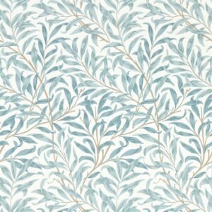 William Morris Willow Boughs Wallpaper Mineral Blue W0172/04