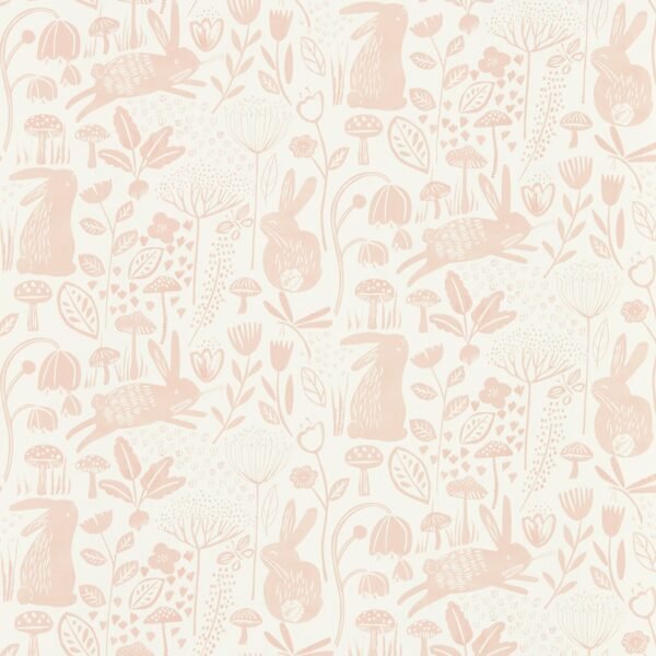 Harlequin Into The Meadow Wallpaper Powder Pink HLTF112632