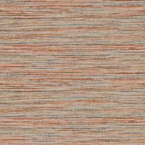 Harlequin Affinity Textured Vinyl Wallpaper Rust Orange and Sky Blue HMWF111951