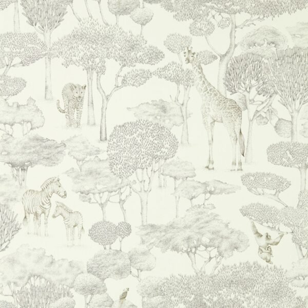 Harlequin Shamwari Safari Wallpaper Chalk/Slate HMIW112243