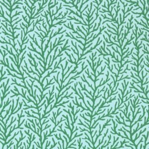 Harlequin Atoll Coral Wallpaper Sea Glass and Emerald Green HTEW112769