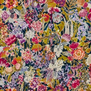 Harlequin Sanguine Wallpaper Pomegranate / Clementine / Peony / Blueberry HQN2112839